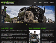 Tablet Screenshot of flexpoint-offroad.com